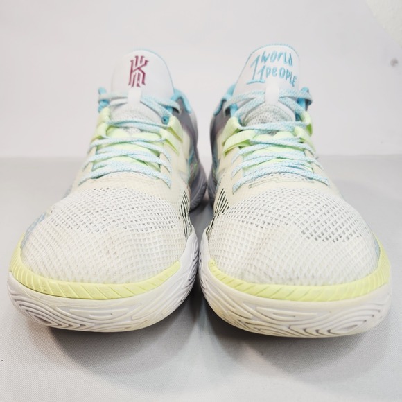 Nike Kyrie Flytrap 5 Shoe Mens 11 White Basketball 1 World 1 People CZ4100-102 - Picture 3 of 11
